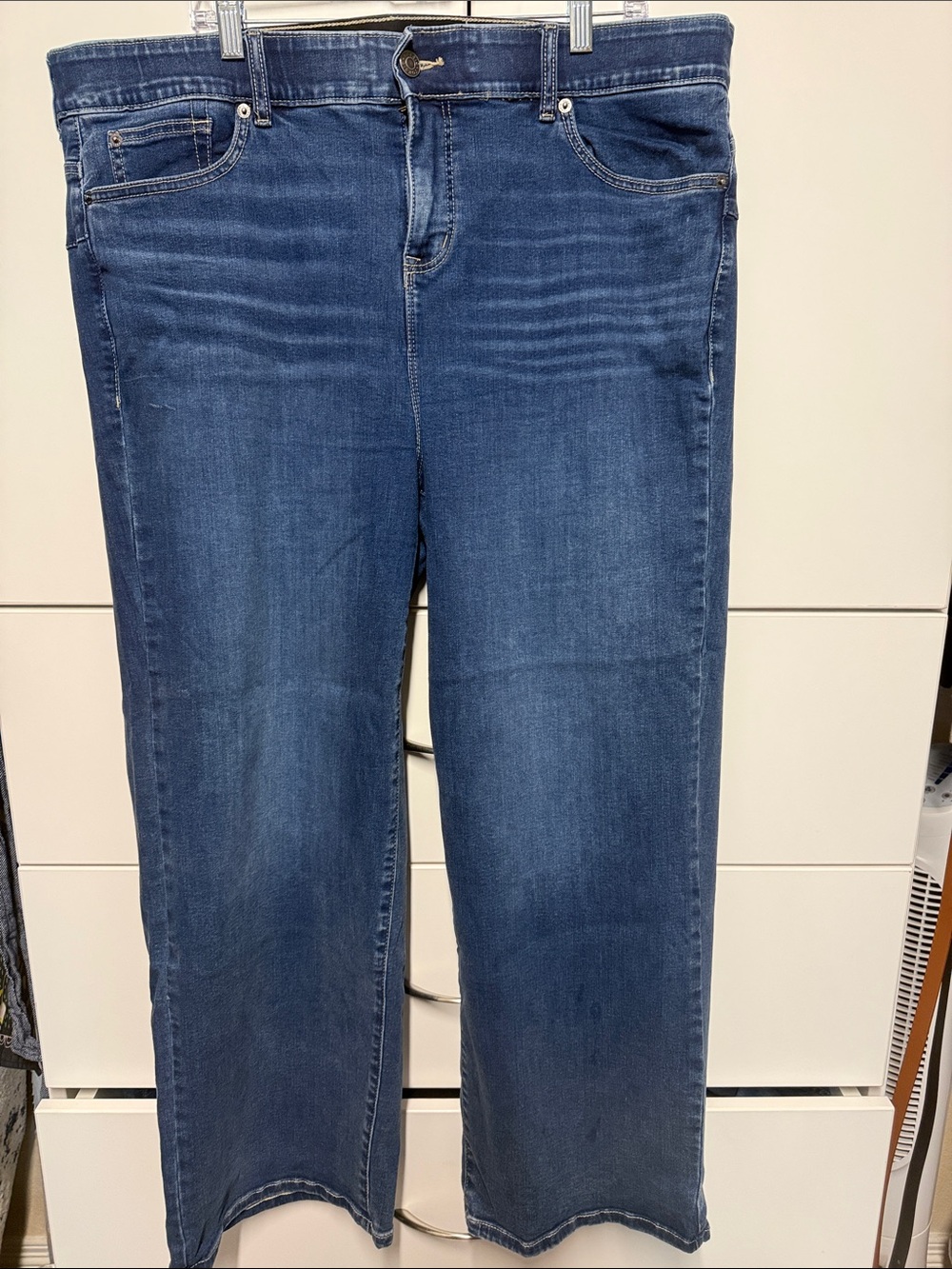 torrid Dark Blue Wide-Leg Jeans